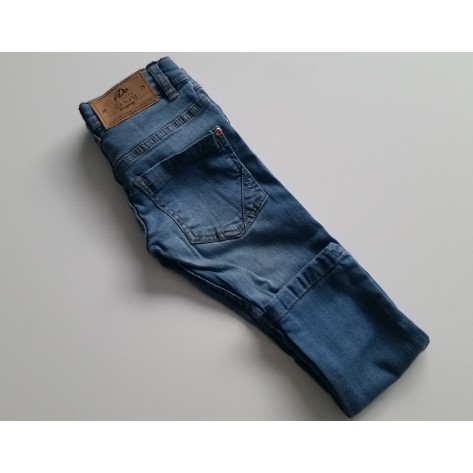 Pantalón largo vaquero azul claro lavado