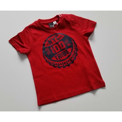 Camiseta manga corta tribe rojo