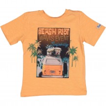 Camiseta beach riot naranja