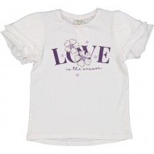 Camiseta love lila