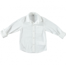 Camisa básica manga larga blanca