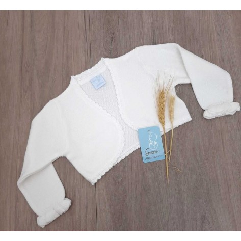 Bolero blanco 122