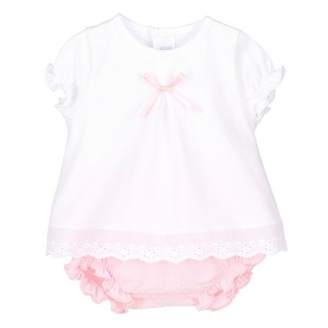 Conjunto pololo Gela rosa