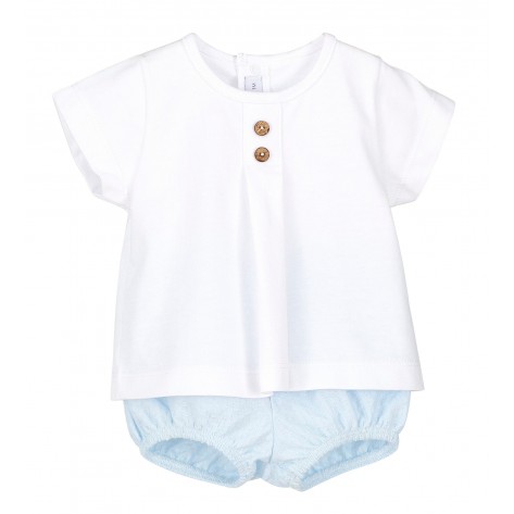 Conjunto pololo gela celeste