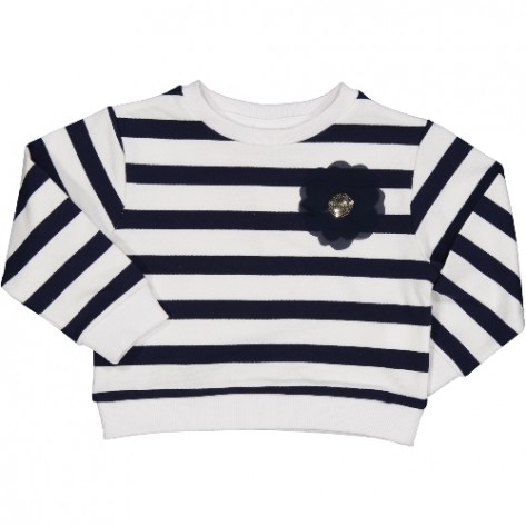 Sudadera marinera flor
