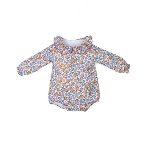 Ranita liberty naranja y lila