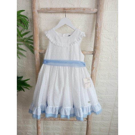 Vestido sin mangas estatua libertad azul