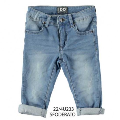 Denim trousers spring stone bleach
