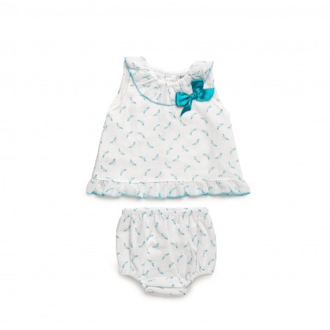 Conjunto Tela libelulas 