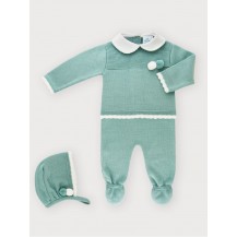 Conjunto tres piezas pelayo verde