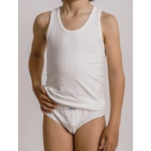 Conjunto slip lineas blanco niño
