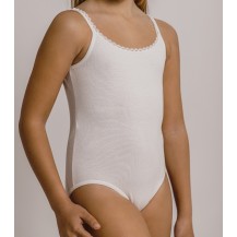 Body comunión niña circelán crudo
