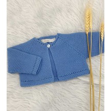 Chaqueta corta bobo azul francia