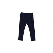 Leggins marino botones dorados