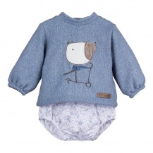 Conjunto pololo Navia azul