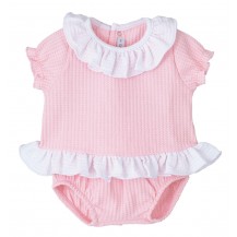 Conjunto braguita aral rosa