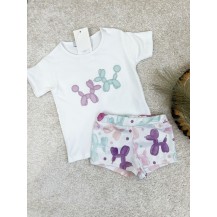 Conjunto baño perritos niño