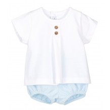 Conjunto pololo gela celeste