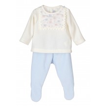 Conjunto polaina nantes celeste