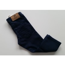 Navy long baby jeans
