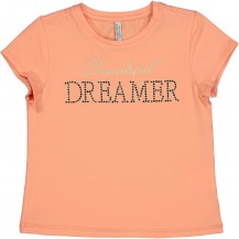 Camiseta dreamer mandarina