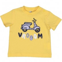 Camiseta vrooom amarilla