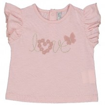 Camiseta love rosa