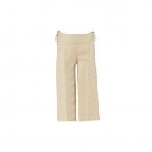 Pantalón largo vestir beig tostado