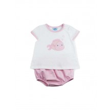Conjunto braga pez rosa