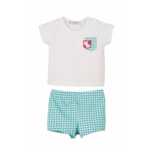 Conjunto baño fresas niño