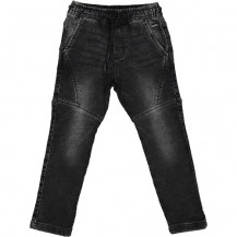 Pantalón gris goma cintura 