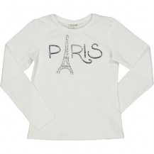 Camiseta paris plata