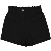 Short negro solapas