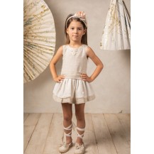 Vestido perla talle bajo