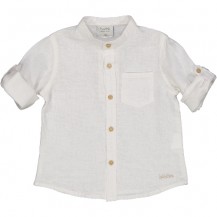 Blusa birba nata botones madera