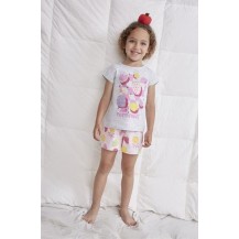 Pijama tuttifruti corto