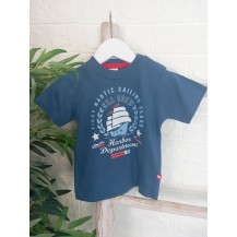 Camiseta manga corta azul Sea crew
