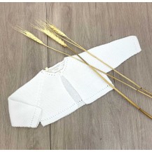 Chaqueta corta bobo blanca