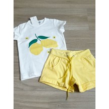 Conjunto limones amarillo
