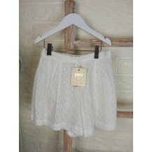 Pantalón corto vuelo blanco 