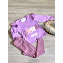 Conjunto good day lila