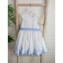 Vestido sin mangas estatua libertad azul