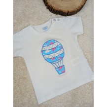 Camiseta manga corta globo 