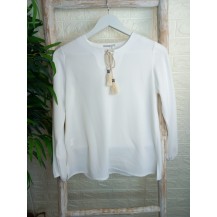 Blusa Pilar batanero beige