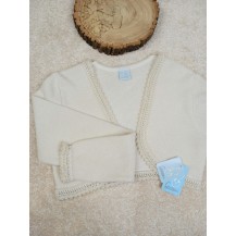 Chaqueta punto Granlei beige brillos