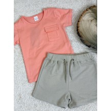 Conjunto coral y camel