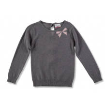 Mauve mole tie sweater