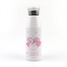 Botella aluminio cisne 500ml