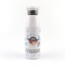 Botella aluminio pirata 500ml