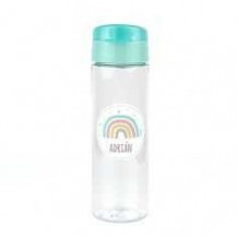 Botella Arcoíris Menta 600ml personalizada